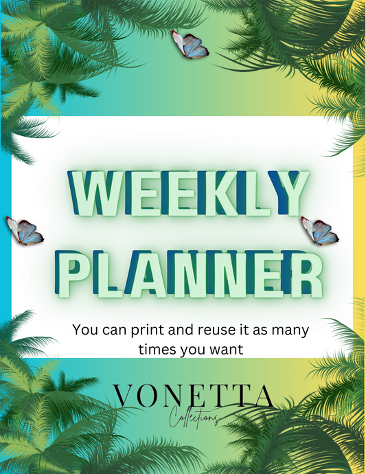 Weekly planner